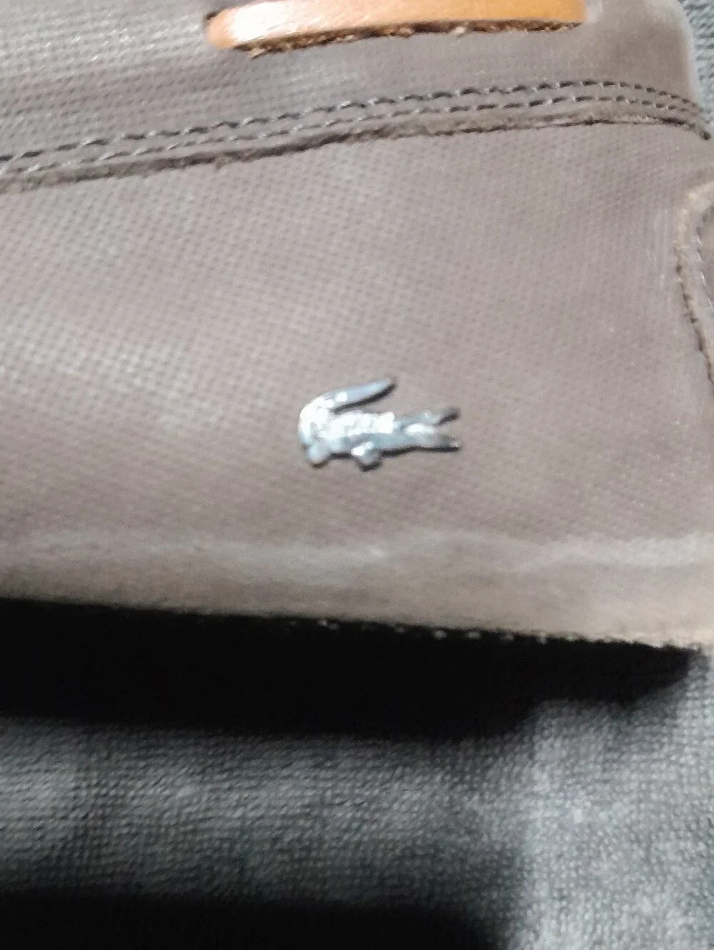 Lacoste Men’s Brown Leather Tassel Loafers